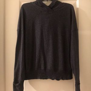 Lululemon Pull On Dark Gray Hoodie